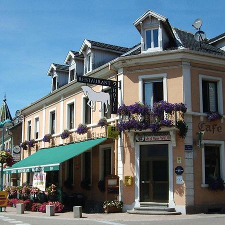 Au Cheval Blanc Hotel Saint-Amarin Exterior foto