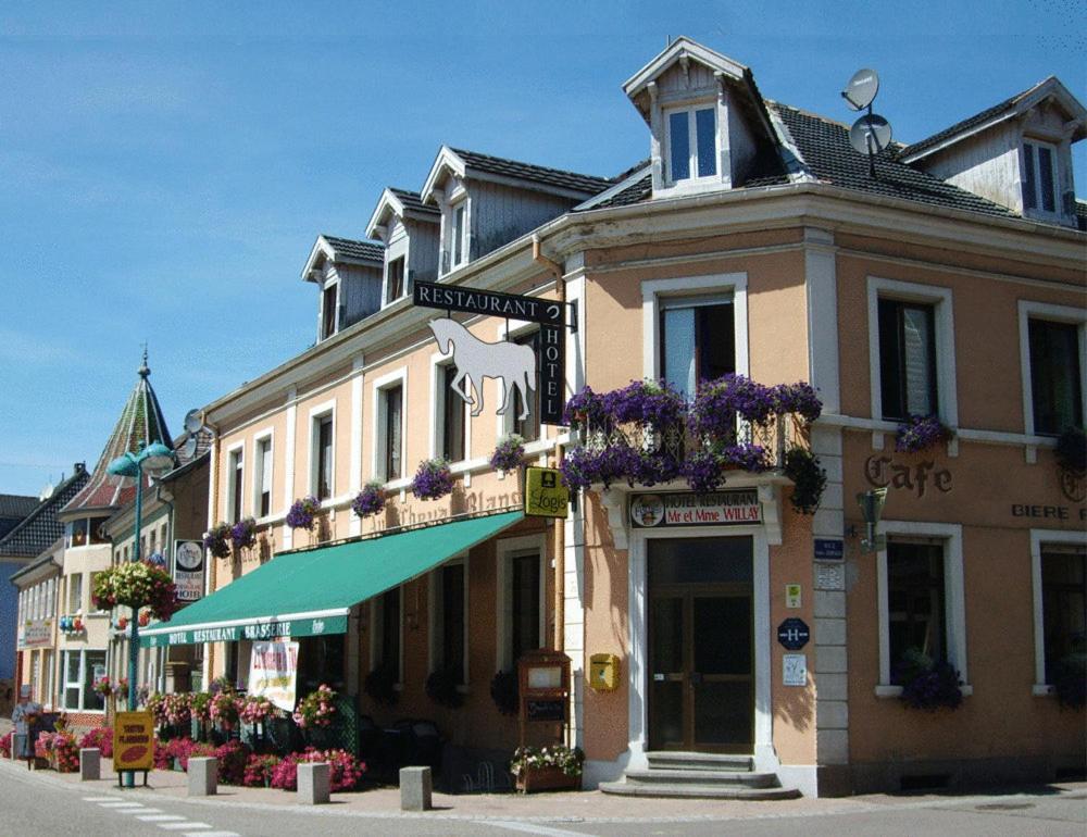 Au Cheval Blanc Hotel Saint-Amarin Exterior foto